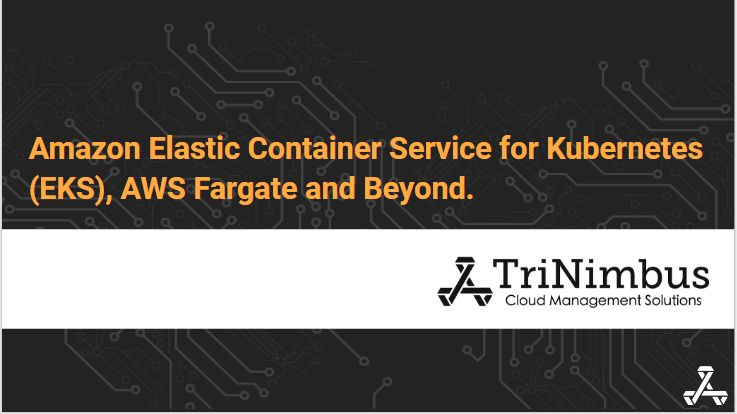 Amazon Elastic Container Service for Kubernetes (EKS), AWS Fargate and Beyond: Meetup Recap